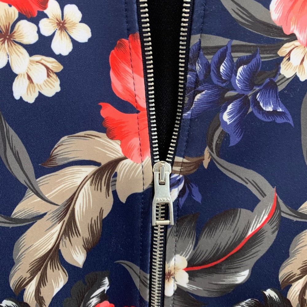 Zara floral print Mens (unisex to me😉) Jacket